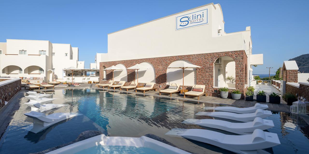 Selini Ηotel (Adults Only) Kamári Exterior foto