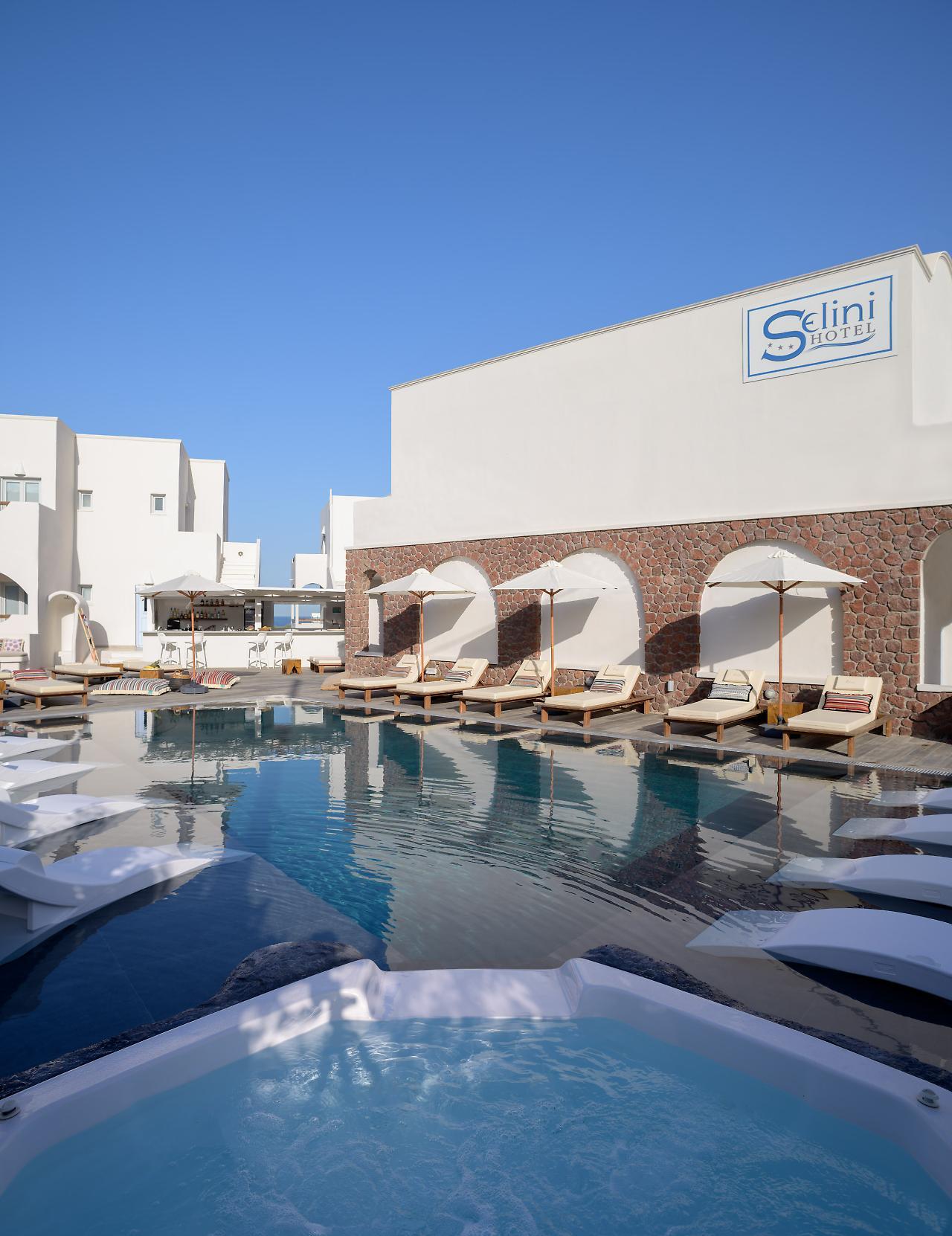 Selini Ηotel (Adults Only) Kamári Exterior foto