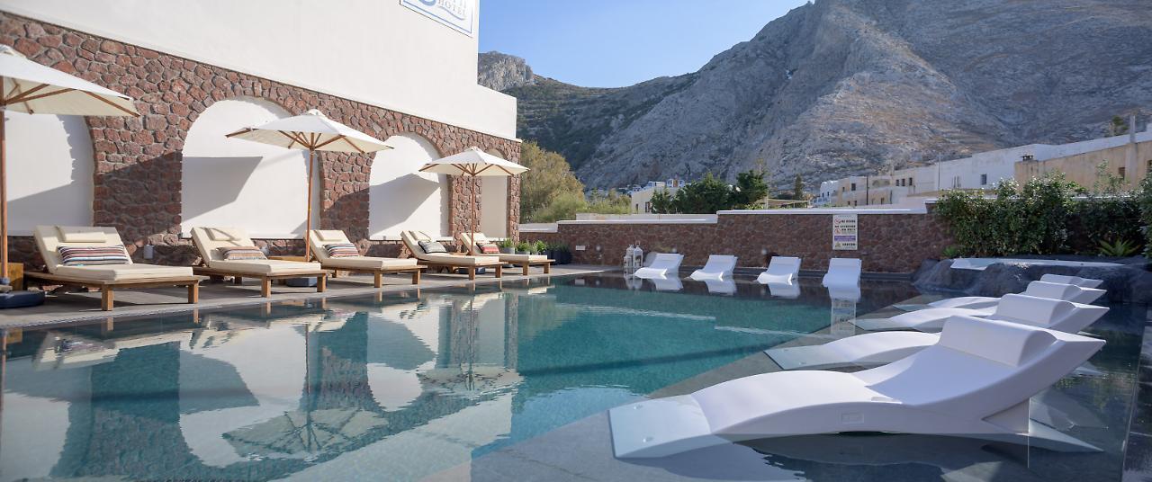 Selini Ηotel (Adults Only) Kamári Exterior foto