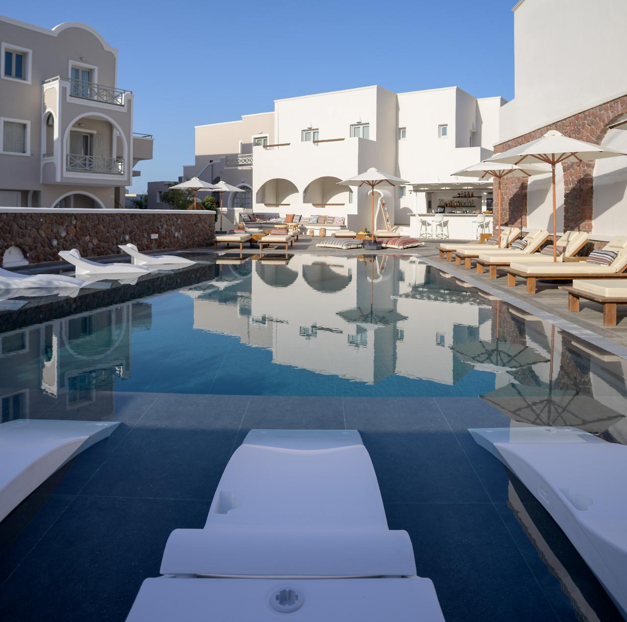 Selini Ηotel (Adults Only) Kamári Exterior foto