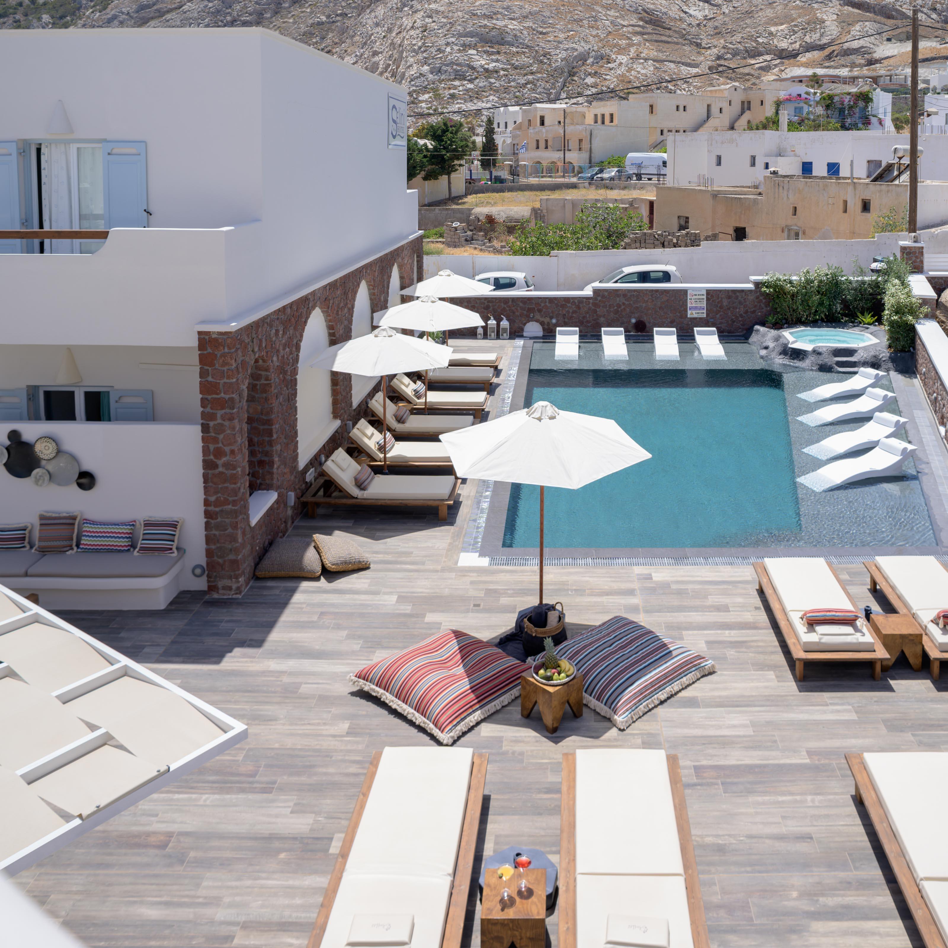Selini Ηotel (Adults Only) Kamári Exterior foto