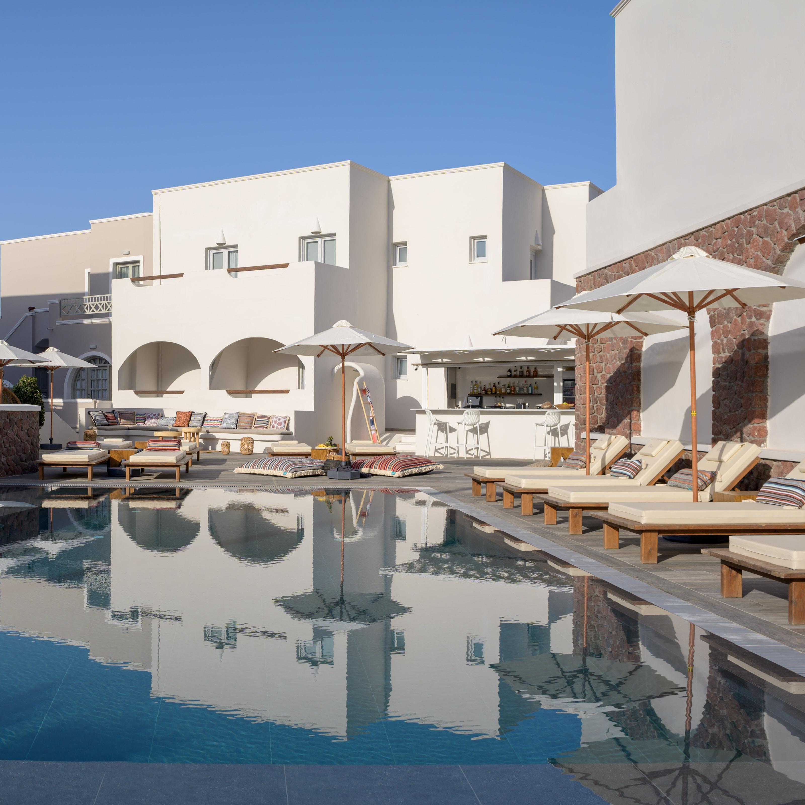 Selini Ηotel (Adults Only) Kamári Exterior foto