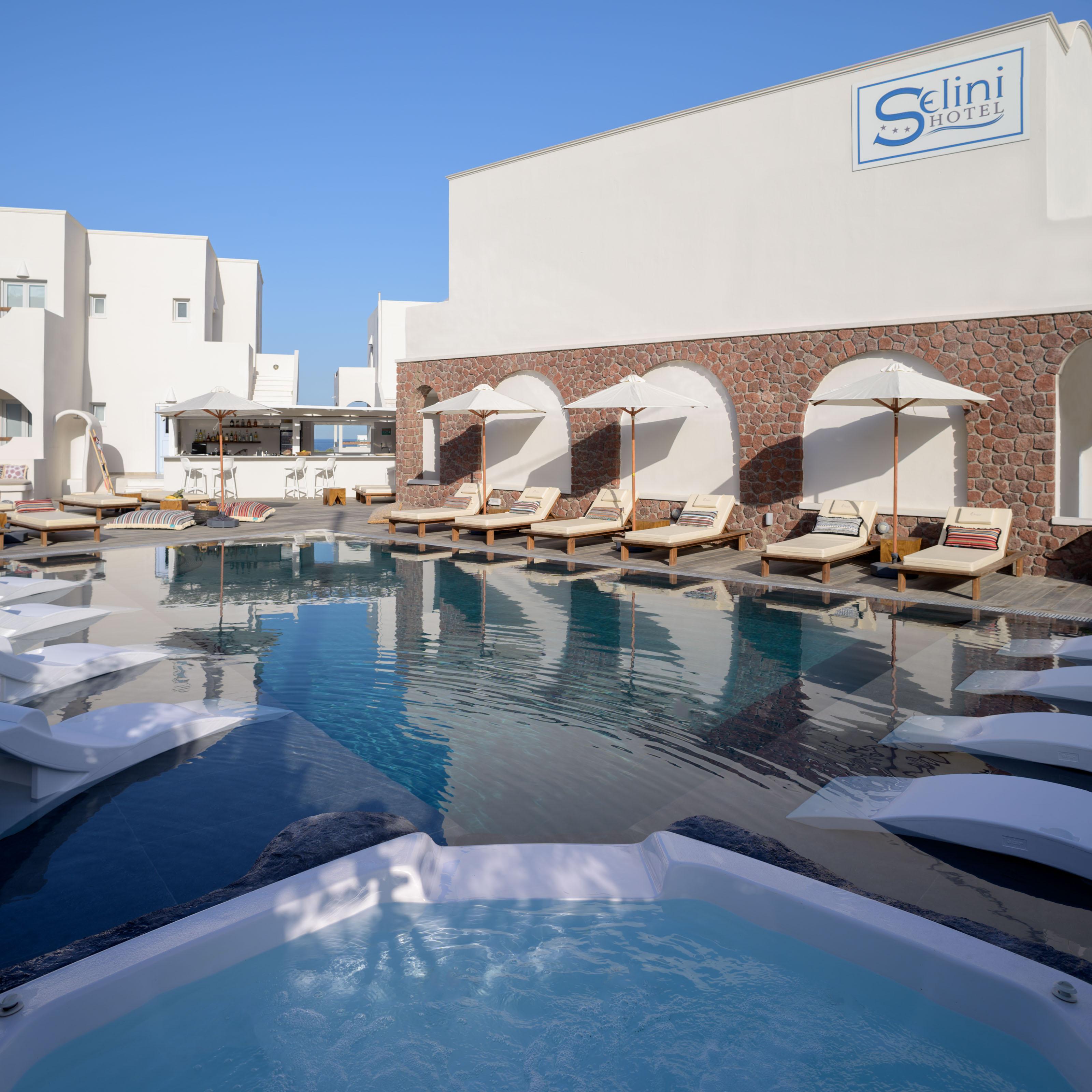 Selini Ηotel (Adults Only) Kamári Exterior foto