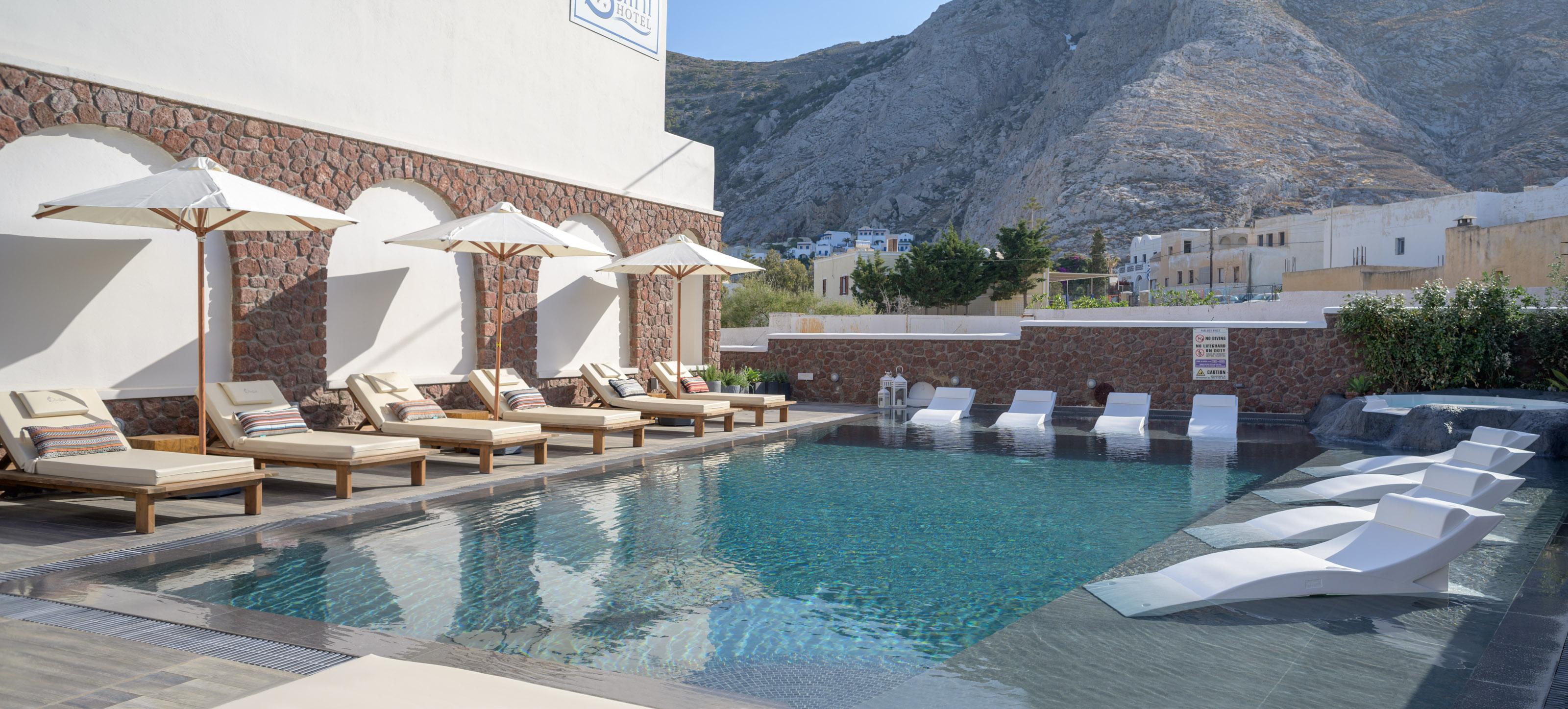 Selini Ηotel (Adults Only) Kamári Exterior foto